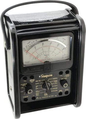 Simpson Electric - 12392, 1,000 VAC/VDC, Analog Manual Ranging Multimeter - 20 mOhm, Measures Voltage, Current, Resistance - Makers Industrial Supply