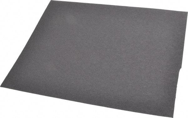 3M - 80 Grit, Aluminum Oxide Sanding Sheet - 11" Long x 9" Wide, Medium Grade, J Weighted Cloth Backing - Makers Industrial Supply