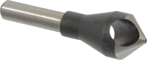 Interstate - 1/4" Shank Diam, 0 Flute 90° High Speed Steel Countersink - Makers Industrial Supply