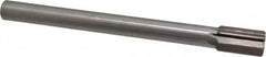 Interstate - 1-1/8" Diam, 0.873 to 0.875" Max Diam Straight Shank, 1-3/4" Flute Length, Machine Expansion Reamer - Straight Flute, 11" OAL, Right Hand Cut, 8 Flutes, High Speed Steel, Bright Finish - Makers Industrial Supply