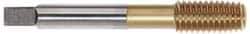 Accupro - 5/16-18 UNC H5 Thread Limit Plug Thread Forming Tap - Powdered Metal High Speed Steel, TiN Finish, 2-23/32" OAL - Makers Industrial Supply