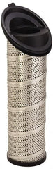 Parker - 40 Micron, 4-1/2" Outside Diam, Woven Wire Media, Filter Element - Woven Wire - Makers Industrial Supply