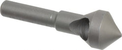 Weldon - 9/16" Head Diam, 1/4" Shank Diam, 90° High Speed Steel Countersink - Makers Industrial Supply