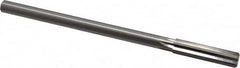 Made in USA - 0.4385" High Speed Steel 6 Flute Chucking Reamer - Makers Industrial Supply