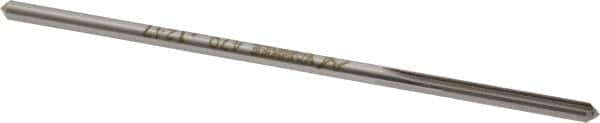 Made in USA - 0.1247" High Speed Steel 4 Flute Dowel Pin Chucking Reamer - Makers Industrial Supply