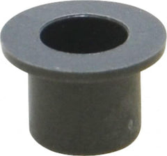 Igus - 3/16" Inside x 1/4" Outside Diam, Thermoplastic Sleeve Bearing - 3/8" Outside Diam, 0.032" Flange Thickness, 1/4" OAL - Makers Industrial Supply