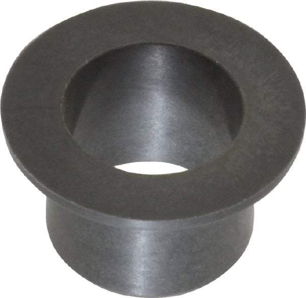 Igus - 1/2" Inside x 19/32" Outside Diam, Thermoplastic Sleeve Bearing - 7/8" Outside Diam, 0.046" Flange Thickness, 1/2" OAL - Makers Industrial Supply