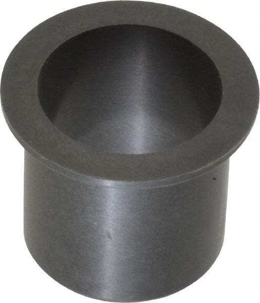 Igus - 7/8" Inside x 1" Outside Diam, Thermoplastic Sleeve Bearing - 1-1/4" Outside Diam, 1/16" Flange Thickness, 1" OAL - Makers Industrial Supply