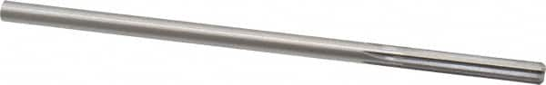 Interstate - 1/4" High Speed Steel Chucking Reamer - Straight Flute, 0.2405" Straight Shank, 1-1/2" Flute Length, 6" OAL - Makers Industrial Supply