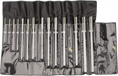 Interstate - 0.124" to 0.501", Chucking Reamer Set - Straight Flute, Right Hand Cut, 14 Pieces - Makers Industrial Supply