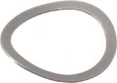 Gardner Spring - 0.194" ID x 0.242" OD, Grade 302 Stainless Steel Wave Disc Spring - 0.006" Thick, 0.03" Overall Height, 0.015" Deflection, 0.75 Lb at Deflection - Makers Industrial Supply