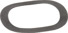 Gardner Spring - 0.65" ID x 0.855" OD, Grade 1074-1095 Steel Wave Disc Spring - 0.01" Thick, 0.06" Overall Height, 0.03" Deflection, 5.5 Lb at Deflection - Makers Industrial Supply