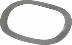 Gardner Spring - 0.839" ID x 1.08" OD, Grade 1074 Steel Wave Disc Spring - 0.012" Thick, 0.073" Overall Height, 0.036" Deflection, 10 Lb at Deflection - Makers Industrial Supply