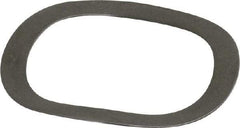 Gardner Spring - 0.901" ID x 1.159" OD, Grade 1074 Steel Wave Disc Spring - 0.013" Thick, 0.08" Overall Height, 0.04" Deflection, 12 Lb at Deflection - Makers Industrial Supply