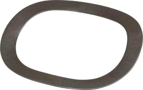 Gardner Spring - 1.051" ID x 1.351" OD, Grade 1074 Steel Wave Disc Spring - 0.015" Thick, 0.099" Overall Height, 0.049" Deflection, 18 Lb at Deflection - Makers Industrial Supply