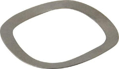 Gardner Spring - 1.051" ID x 1.351" OD, Grade 302 Stainless Steel Wave Disc Spring - 0.015" Thick, 0.099" Overall Height, 0.0336" Deflection - Makers Industrial Supply