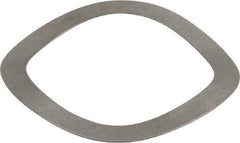 Gardner Spring - 1.658" ID x 2.132" OD, Grade 1074 Steel Wave Disc Spring - 0.023" Thick, 0.148" Overall Height, 0.073" Deflection, 38 Lb at Deflection - Makers Industrial Supply