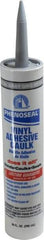 DAP - 10.01 oz Cartridge Silver Acrylic & Latex Caulk - 180°F Max Operating Temp, 30 min Tack Free Dry Time - Makers Industrial Supply