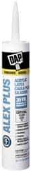 DAP - 10.1 oz Cartridge Clear Acrylic & Latex Caulk - -20 to 180°F Operating Temp, 30 min Tack Free Dry Time - Makers Industrial Supply