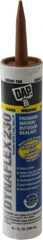 DAP - 10.1 oz Cartridge Tan Acrylic & Latex Caulk - -30 to 180°F Operating Temp, 30 min Tack Free Dry Time - Makers Industrial Supply