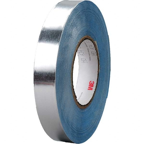 3M - 36 Yd x 18" x 12 mil Silver Aluminum Foil Tape - Makers Industrial Supply