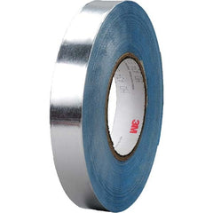 3M - 36 Yd x 3" x 8 mil Silver Aluminum Foil Tape - Makers Industrial Supply