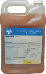 Master Fluid Solutions - Trim OM 287, 1 Gal Bottle Cutting Fluid - Straight Oil, For Machining - Makers Industrial Supply