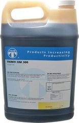 Master Fluid Solutions - Trim OM 300, 1 Gal Bottle Cutting Fluid - Straight Oil, For Grinding - Makers Industrial Supply