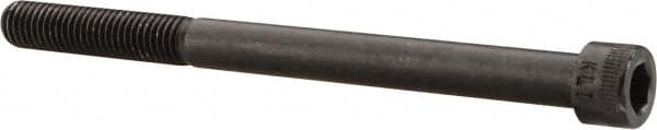 Value Collection - 5/8-18 UNF Hex Socket Drive, Socket Cap Screw - Alloy Steel, Black Oxide Finish, Partially Threaded, 6-1/2" Length Under Head - Makers Industrial Supply