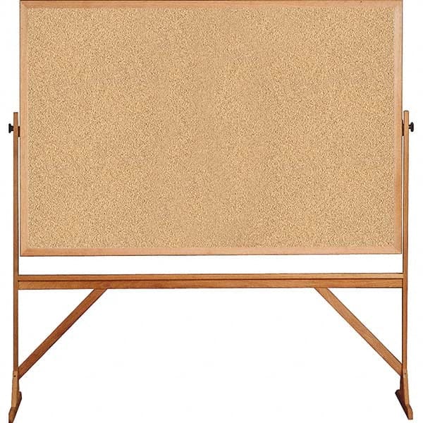 Ghent - Cork Bulletin Boards Style: Reversible Bulletin Board Color: Natural Cork - Makers Industrial Supply