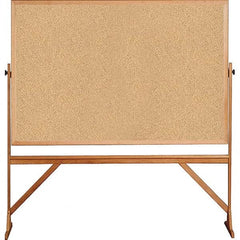 Ghent - Cork Bulletin Boards Style: Reversible Bulletin Board Color: Natural Cork - Makers Industrial Supply