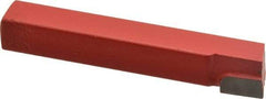 Interstate - 7/16 x 7/16" Shank, Square Shoulder Turning Single Point Tool Bit - AL-7, Grade C2 - Exact Industrial Supply