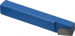 Interstate - 3/8 x 3/8" Shank, Lead Angle Turning Single Point Tool Bit - BL-6, Grade C6 - Exact Industrial Supply