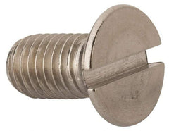 Value Collection - M10x1.50 Metric Coarse, 20mm OAL Slotted Drive Machine Screw - Flat Head, Grade 316 & A4 Stainless Steel, Uncoated, Without Washer - Makers Industrial Supply