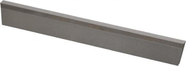 Interstate - 5/32 Inch Wide x 11/16 Inch High x 5 Inch Long, Parallel Blade, Cutoff Blade - M35 Grade, Bright Finish - Exact Industrial Supply