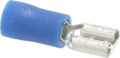 Ideal - 16 to 14 AWG, Vinyl, Fully Insulated, Female Wire Disconnect - Blue, cUL Listed, RoHS Compliant, UL Listed - Makers Industrial Supply