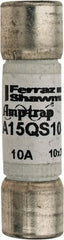 Ferraz Shawmut - 150 VAC/VDC, 10 Amp, Fast-Acting Semiconductor/High Speed Fuse - Clip Mount, 1-1/2" OAL, 100 at AC, 50 at DC kA Rating, 13/32" Diam - Makers Industrial Supply