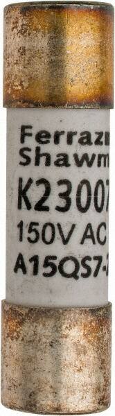 Ferraz Shawmut - 150 VAC/VDC, 7 Amp, Fast-Acting Semiconductor/High Speed Fuse - Clip Mount, 1-1/2" OAL, 100 at AC, 50 at DC kA Rating, 13/32" Diam - Makers Industrial Supply