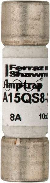 Ferraz Shawmut - 150 VAC/VDC, 8 Amp, Fast-Acting Semiconductor/High Speed Fuse - Clip Mount, 1-1/2" OAL, 100 at AC, 50 at DC kA Rating, 13/32" Diam - Makers Industrial Supply