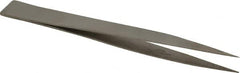 Value Collection - 4-7/16" OAL Assembly Tweezers - Thin, Fine Point - Makers Industrial Supply