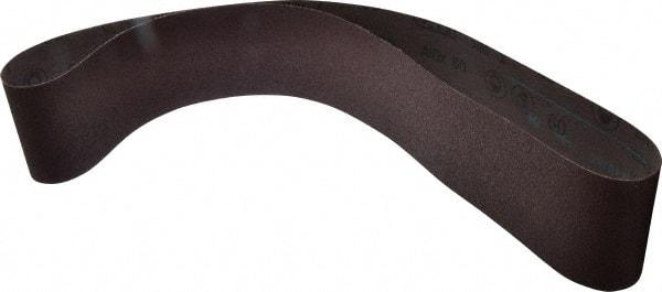 3M - 4" Wide x 54" OAL, 60 Grit, Aluminum Oxide Abrasive Belt - Aluminum Oxide, Medium, Coated, X Weighted Cloth Backing, Series 341D - Makers Industrial Supply