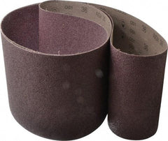 3M - 8" Wide x 107" OAL, 36 Grit, Aluminum Oxide Abrasive Belt - Aluminum Oxide, Very Coarse, Coated, X Weighted Cloth Backing, Series 341D - Makers Industrial Supply