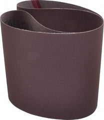 3M - 9" Wide x 48" OAL, 180 Grit, Aluminum Oxide Abrasive Belt - Aluminum Oxide, Very Fine, Coated, X Weighted Cloth Backing, Series 341D - Makers Industrial Supply