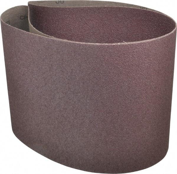 3M - 10" Wide x 70-1/2" OAL, 36 Grit, Aluminum Oxide Abrasive Belt - Aluminum Oxide, Very Coarse, Coated, X Weighted Cloth Backing, Series 341D - Makers Industrial Supply