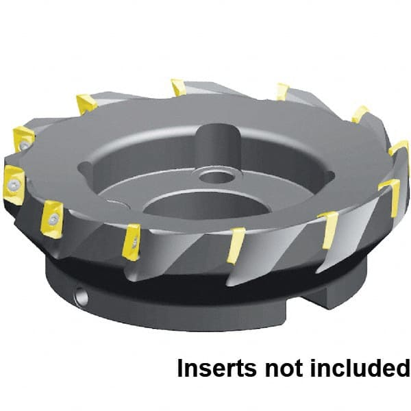 Kennametal - 160mm Cut Diam, 40mm Arbor Hole Diam, Indexable Square-Shoulder Face Mill - Makers Industrial Supply