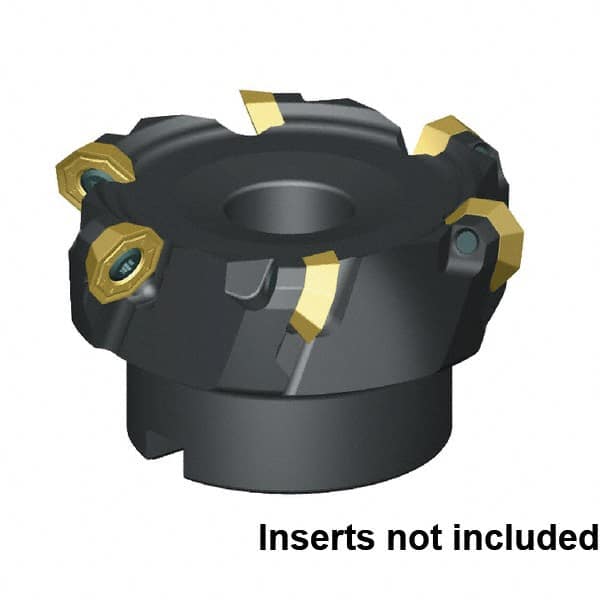 Kennametal - 125mm Cut Diam, 40mm Arbor Hole Diam, Indexable Square-Shoulder Face Mill - Makers Industrial Supply