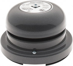 Edwards Signaling - 4" Diam, 120 VAC Bell - 0.062 Amps, 88 Decibles at 10', Vibrating, Waterproof - Makers Industrial Supply