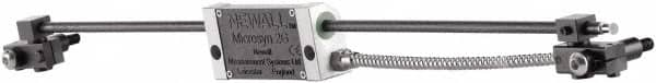 Newall - 8" Max Measuring Range, 5 µm Resolution, 15.4" Scale Length, Inductive DRO Linear Scale - 10 µm Accuracy, IP67, 11.48' Cable Length, Series Microsyn 2G Encoder - Makers Industrial Supply