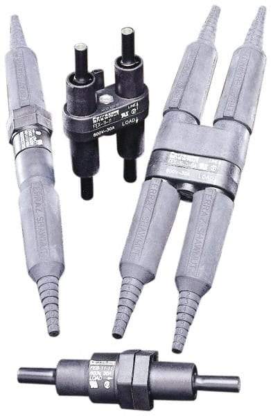 Ferraz Shawmut - 1 Pole, 600 VAC/VDC, 30 Amp, Inline Fuse Holder - Compatible with CC Class, 1-1/2 Inch Long x 1 Inch Wide and 13/32 Inch Diameter Fuse - Makers Industrial Supply