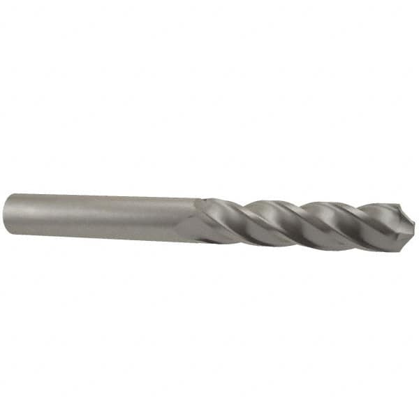 OSG - 1/2" Diam, 2" LOC, 4 Flute Solid Carbide Ball End Mill - Uncoated, Single End, 4" OAL, 1/2" Shank Diam, Spiral Flute - Makers Industrial Supply